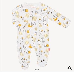 Magnetic Me 6-9m Honey Bee One Piece Footie and starry